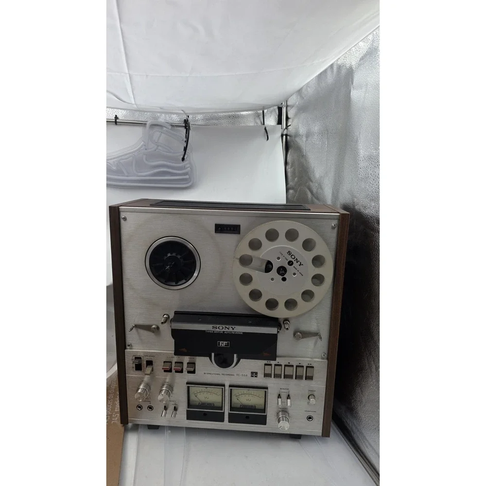 Sony TC-558 Stereo Reel to Reel Tapecorder  Vintage Condition